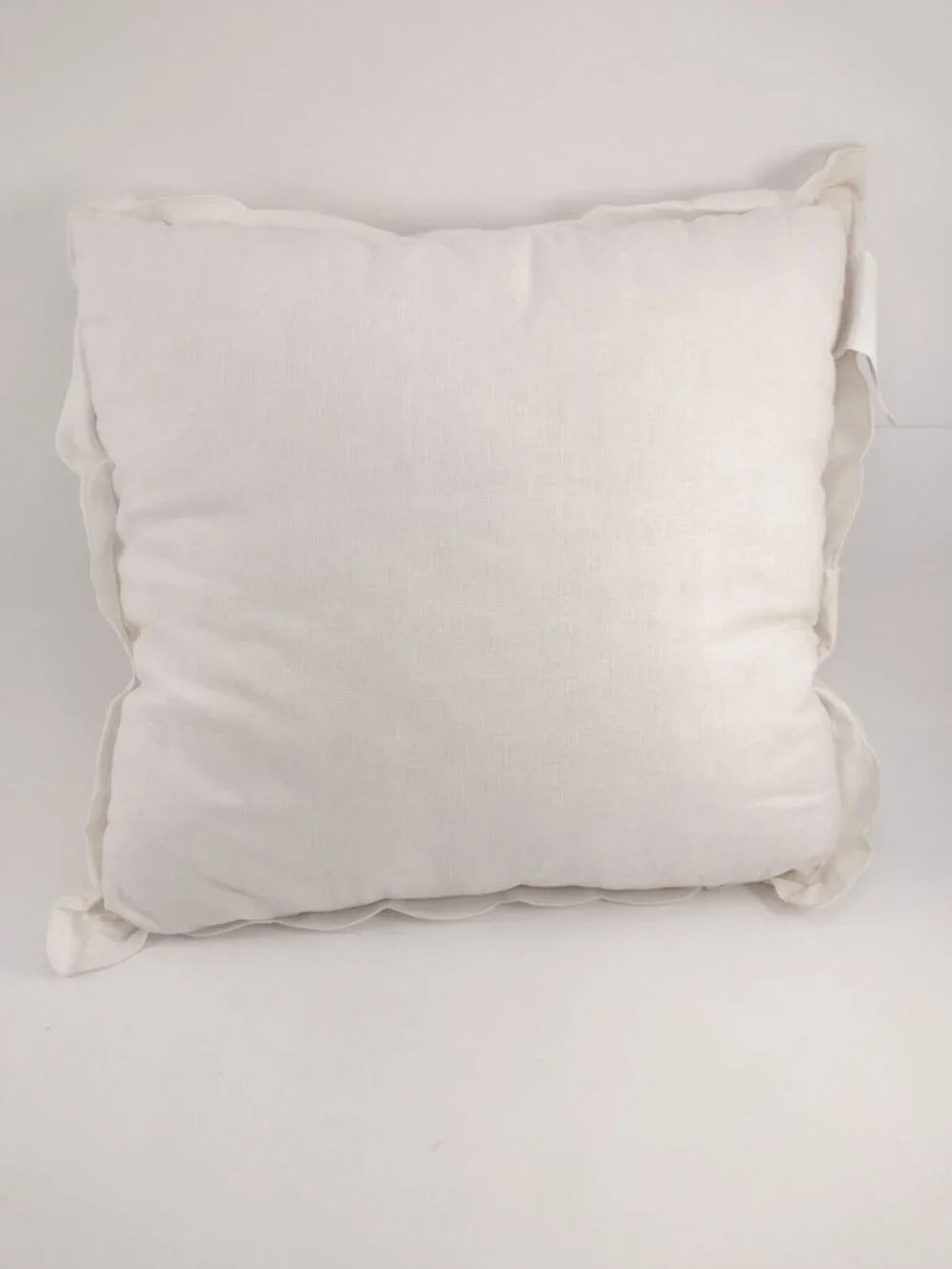 White Throw Pillows Set of 3 Heart Square Rectangle Couch Arm Chair Country